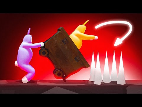 Видео: 💀ТОЛКАЙ! ТОЛКАЙ! ТОЛКАЙ! (Super bunny man)