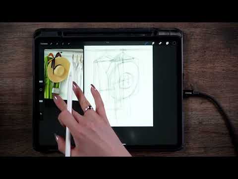Видео: Бесплатный вебинар по digital-иллюстрации с Юлией Понурьевой «Летний образ»