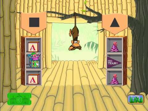 Видео: Reader Rabbit Preschool - Часть 18: Shape Shack (Билет 3)