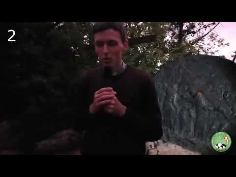 Видео: Хресна дорога на горі Кріжевац в часі  реколекцій Єванглія Царства1 Розважання о.Роман Братковський