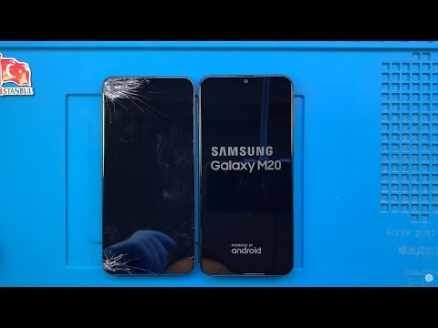 Видео: ПЕРВЫЙ !!! Samsung Galaxy M20 Замена экрана | SM-M205