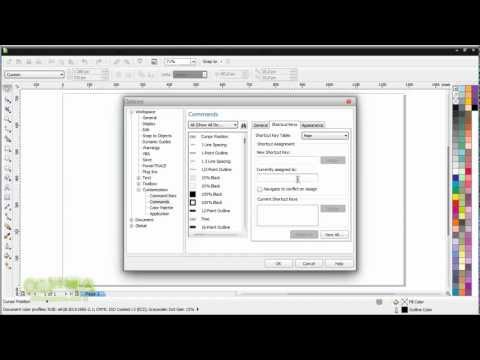 Видео: Обзор интерфейса в CorelDraw. Часть 2