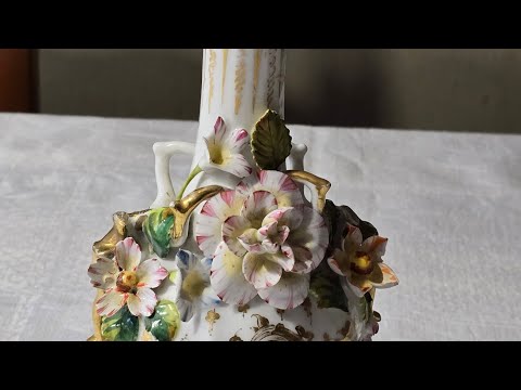 Видео: Редкие серебряные вещицы на испанской барахолке. Фарфор- Старый Париж!