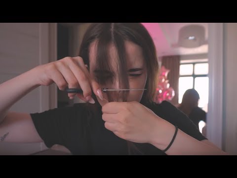 Видео: ПЕРЕВОПЛОЩЕНИЕ ЗА 1 ЧАС | челка , перекрасила волосы