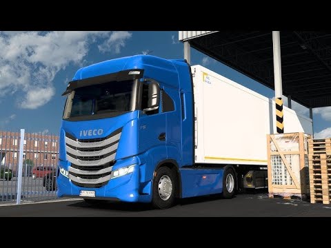 Видео: Euro Truck Simulator 2/Едем на Iveco S-Way/Беларусь/RusMap/