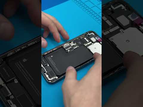 Видео: Замена аккумулятора iPhone 13 Pro со 100% в настройках