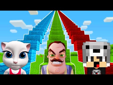 Видео: ВЫБЕРИ ПРАВИЛЬНУЮ ЛЕСТНИЦУ В МАЙНКРАФТ