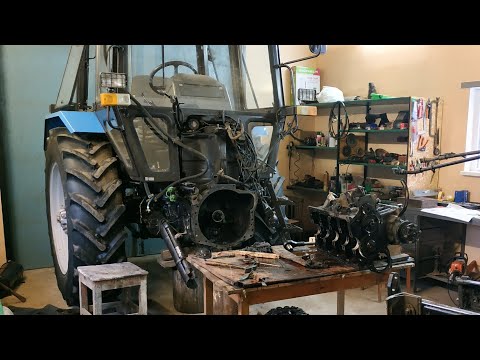 Видео: МТЗ 892 Минус МОТОР | Где ПОДСАСЫВАЛО пыль??? | Проставки коллектора | Спасибо подписчикам за помощь