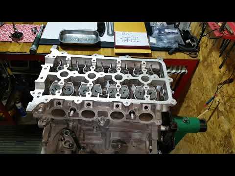 Видео: Установка ГБЦ HYUNDAI KIA G4FC