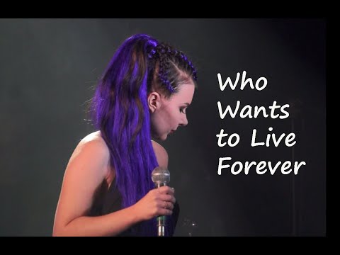 Видео: "Who Wants to Live Forever" - Елена Минина, концерт "8 WOMEN", Москва, 25.10.21