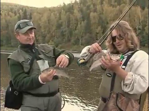 Видео: Нахлыст р. Уфа  т.п. Рыбацкий Узел новый 6  2007.avi