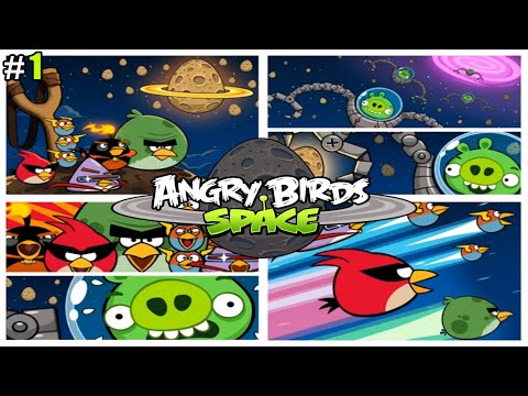 Видео: Angry Birds Space lp #1 Планета PIG BANG, Вторжение Свиней и Птицы на страже Яиц!
