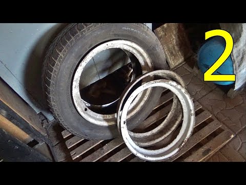Видео: Роблю з нивовських дисків кільця для розбірних дисків (проект Самоход)