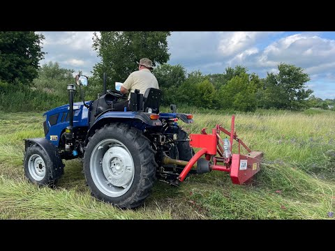 Видео: 👍КОРОВИ БУДУТЬ ІЗ СІНОМ❗️ДТЗ 354U 👍шмале із Роторною косаркою ❗️Заготівля сіна 2025 для ВРХ