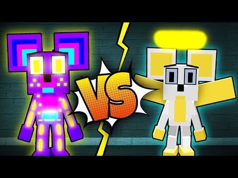 Видео: КАКОЙ СКИН КРУЧЕ – НЕОН или АНГЕЛ в КИТТИ? Побег в Kitty Roblox