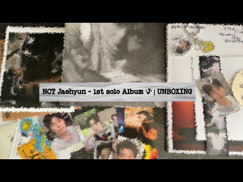 Видео: NCT Jaehyun | 1st solo Album 'J' all versions (J, Money Clip, Keyring) | UNBOXING | РАСПАКОВКА