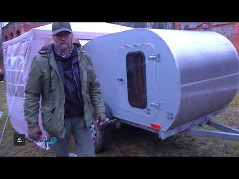 Видео: Прицеп "Капля". Отзыв владельца.