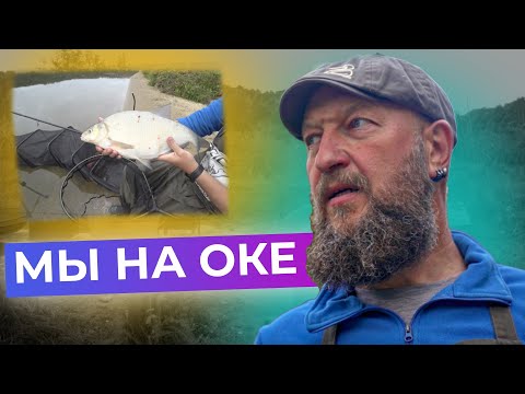 Видео: На Оку за крупной рыбой. Фидер на реке.