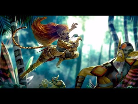 Видео: Injustice 2  - Гепарда - русские диалоги(часть 1)