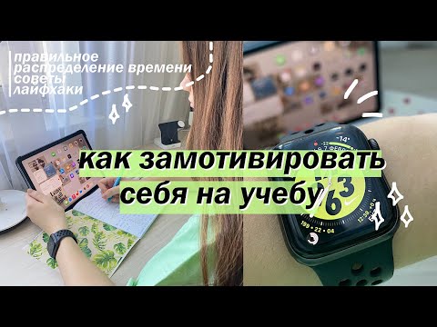 Видео: КАК МОТИВИРОВАТЬ СЕБЯ УЧИТЬСЯ // КАК ВСЕ УСПЕВАТЬ ВО ВРЕМЯ УЧЕБЫ? 📚