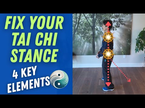 Видео: Исправление стойки Тайцзи: четыре ключевых элемента для создания иглы в хлопке