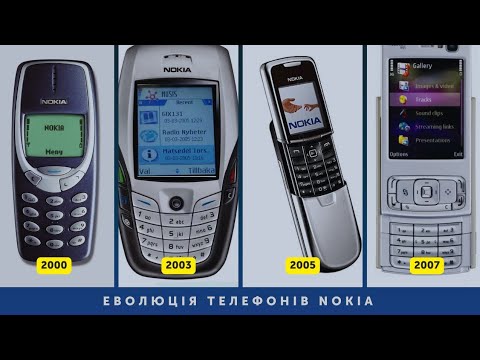 Видео: "NOKIA 2000–2008: ЕВОЛЮЦІЯ КУЛЬТОВИХ ТЕЛЕФОНІВ"