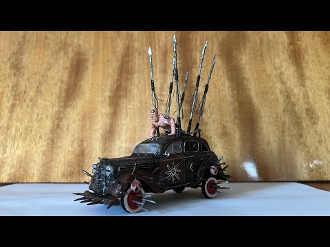 Видео: MAD MAX scale model 1/35 | Модель в масштабе 1/35 по вселенной Безумного Макса