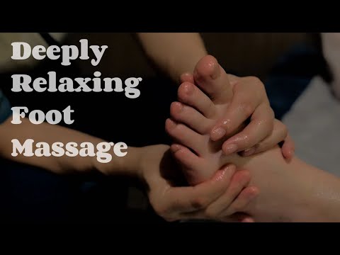 Видео: АСМР-массаж ног | Глубоко расслабляющее и захватывающее занятие