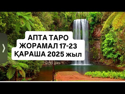 Видео: АПТА ЖАЛПЫ ТАРО ЖОРАМАЛ 17-23 ҚАРАША  2025 г.  #апталықжұлдызжорамал 