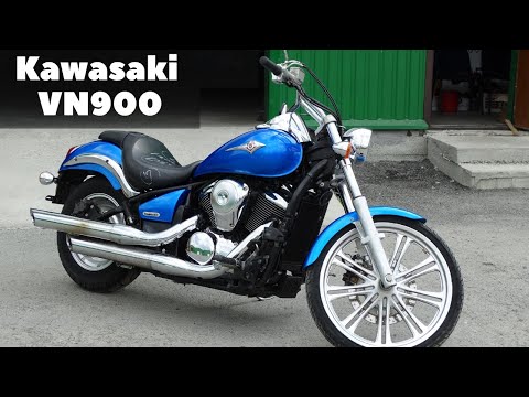 Видео: Kawasaki VN900. Неоднозначный мотоцикл.