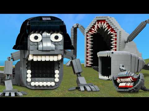 Видео: Пожиратель Kid 67 зашёл слишком далеко... Воссозданы пугающие сцены ужасов SCP 67 Funk LEGO