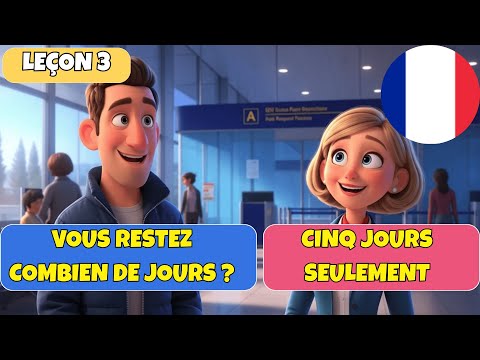 Видео: Французские путешественники | 6 полезных диалогов для паспортного контроля (А1–А2)