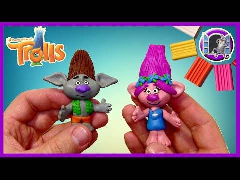 Видео: ТРОЛЛИ ИЗ ПЛАСТИЛИНА | ЦВЕТАН И РОЗОЧКА | TROLLS FROM CLAY