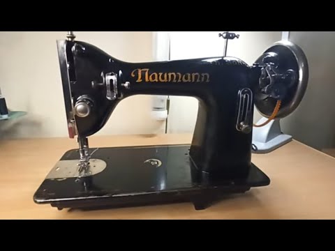 Видео: Раритет - Швейная машина Naumann 60. Sewing Machine Naumann kl. 60