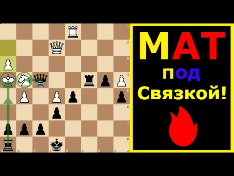 Видео: Красивый мат под связкой! ♟️🔥