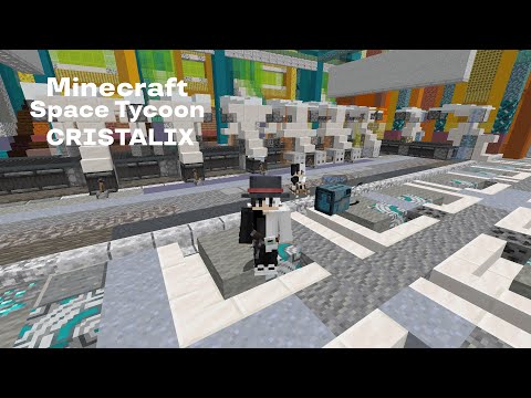 Видео: Minecraft. Space Tycoon на сервере Cristalix