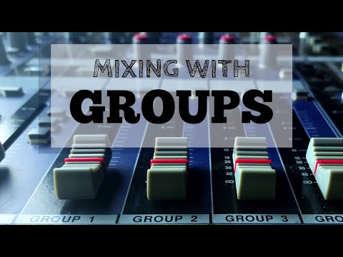 Видео: Как использовать группы в микшерном пульте | Групповые шины, групповые выходы, групповые инсерты