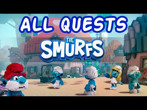 Видео: THE SMURFS: POTION'S LAND ALL QUESTS | ПРОХОЖДЕНИЕ КАРТЫ | THE SANDBOX