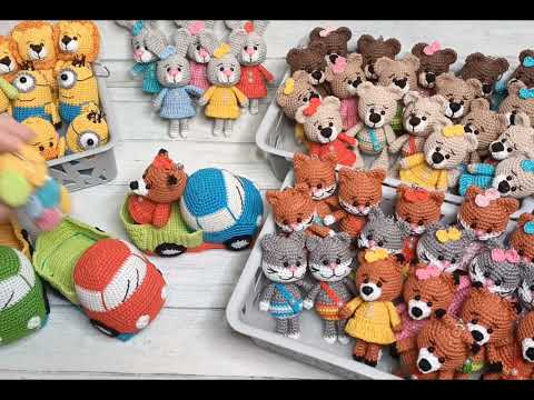 Видео: Ювелирные брелоки, бриллианты вязания.