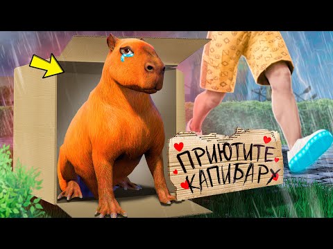 Видео: КАПИБАРУ НИКТО НЕ ХОЧЕТ ПРИЮТИТЬ В ГТА 5 ! Я СТАЛ КАПИБАРОЙ НА 24 ЧАСА В GTA 5