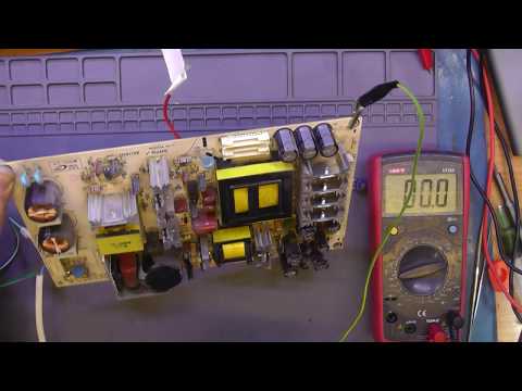 Видео: Ремонт блока питания ЖК телевизора BLAUREN. KTL-432WB.