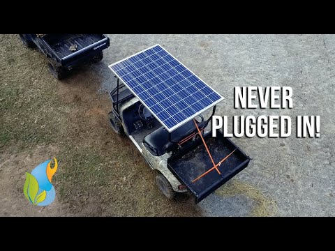 Видео: Регенеративный гольф-кар