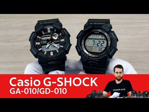 Видео: Новые бюджетные G-SHOCK / Casio GA-010 и GD-010