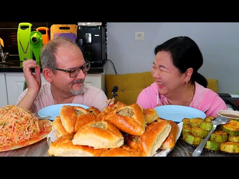 Видео: Мукбанг ЭЧПОЧМАК и САЛАТ из редиски по корейски