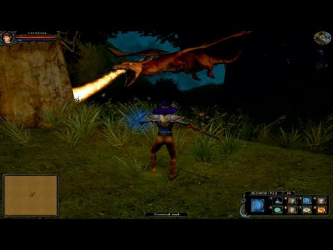 Видео: Dungeon lords Битва с драконом Совместное прохождение игры на двоих