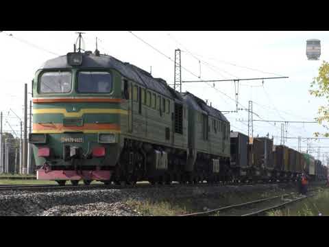 Видео: 4K Памяти последней лихоборской зеленой бубнелки. Звук двигателя 14Д40, манёвры тепловоза 2М62У-0022