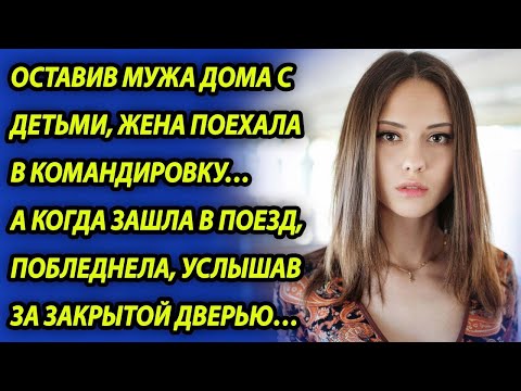 Видео: Оставляя мужа дома с детьми и уезжая в командировку, женщина не догадывалась чем это кончится