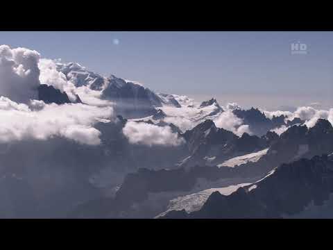 Видео: Полёт над Швейцарией 10 . Relax музыка