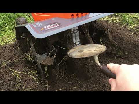 Видео: Культиватор DAEWOO DAT 2000E (часть 2) - танки грязи не боятся