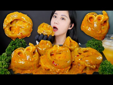 Видео: МУКБАНГ Тушеные Говяжьи Ножки В Остром Сливочном Соусе🧡😋 | Real Sound MUKBANG | АСМР | EATING SHOW